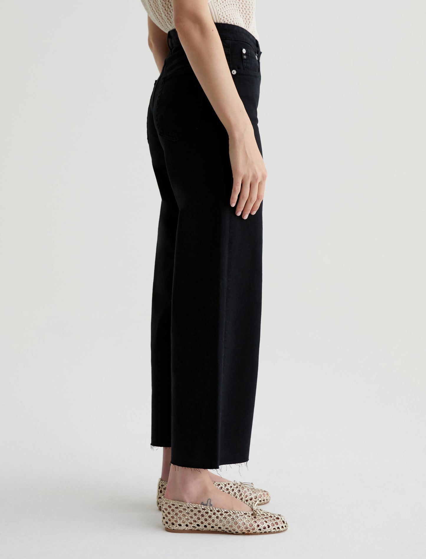 AG Women's Saige Wide Leg Crop