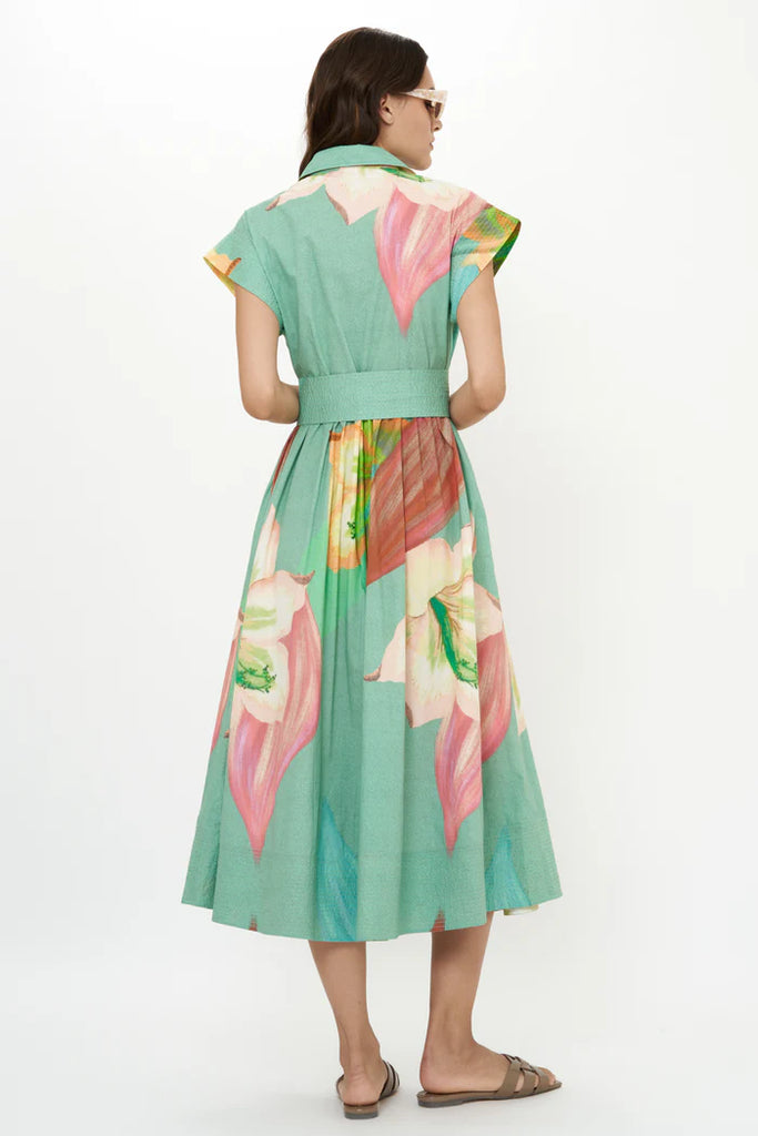 Oliphant Belted Shirt Dress