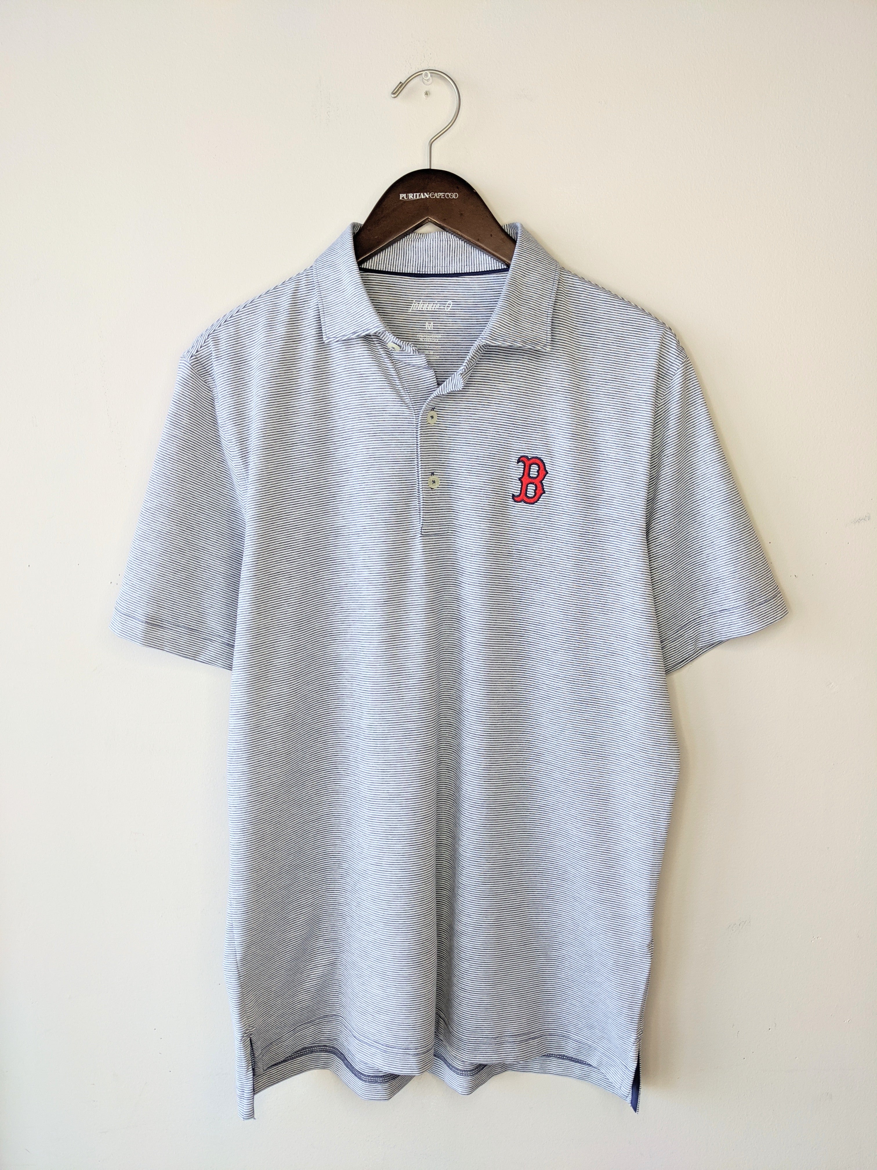 johnnie-O x Puritan Cape Cod Red Sox Polo Seal / L