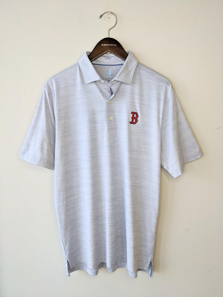 johnnie-O x Puritan Cape Cod Red Sox Polo Seal / L