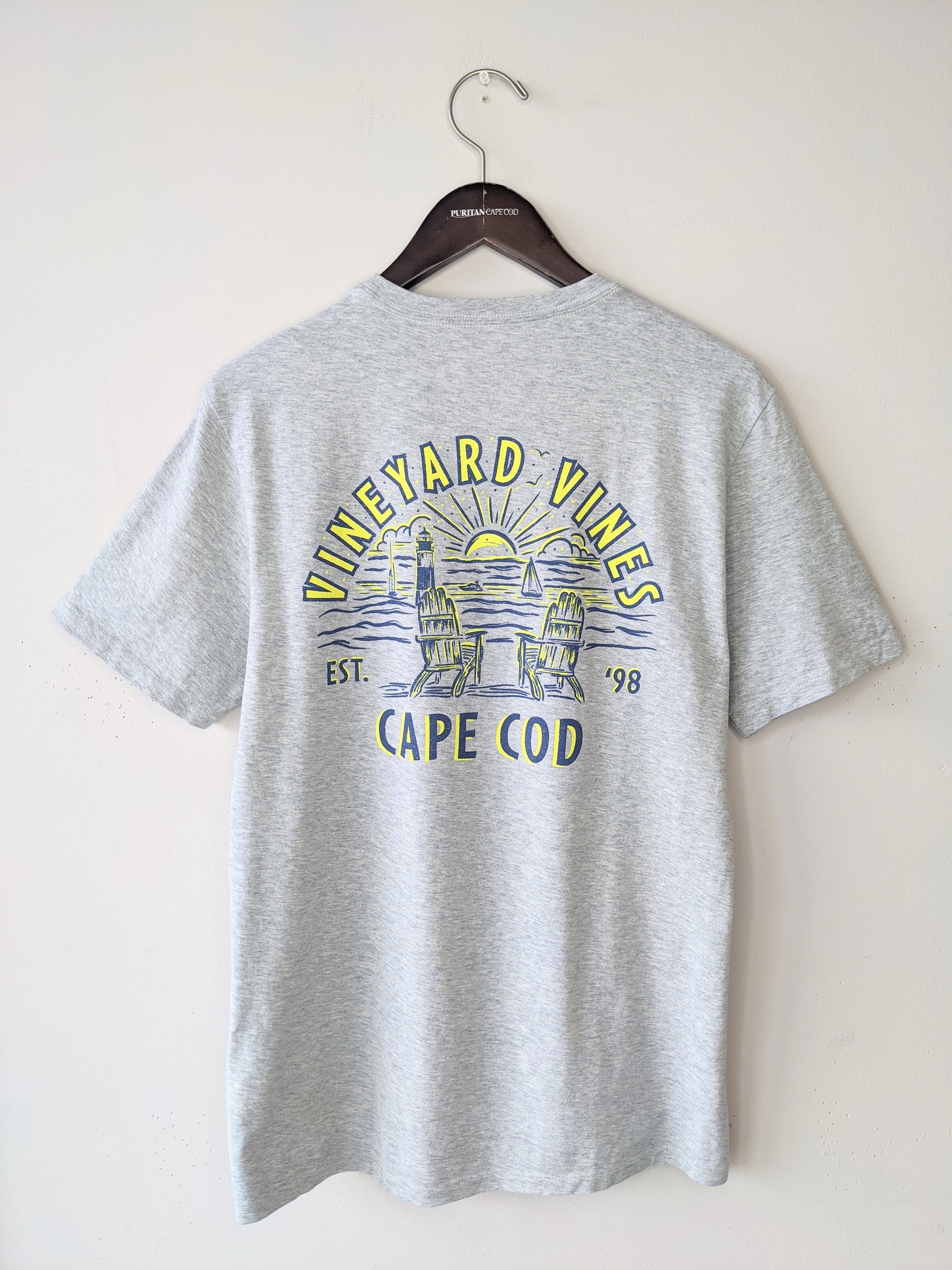 Vineyard Vines Puritan Cape Cod Short Sleeve Adirondack Chairs Short Sleeve Tee