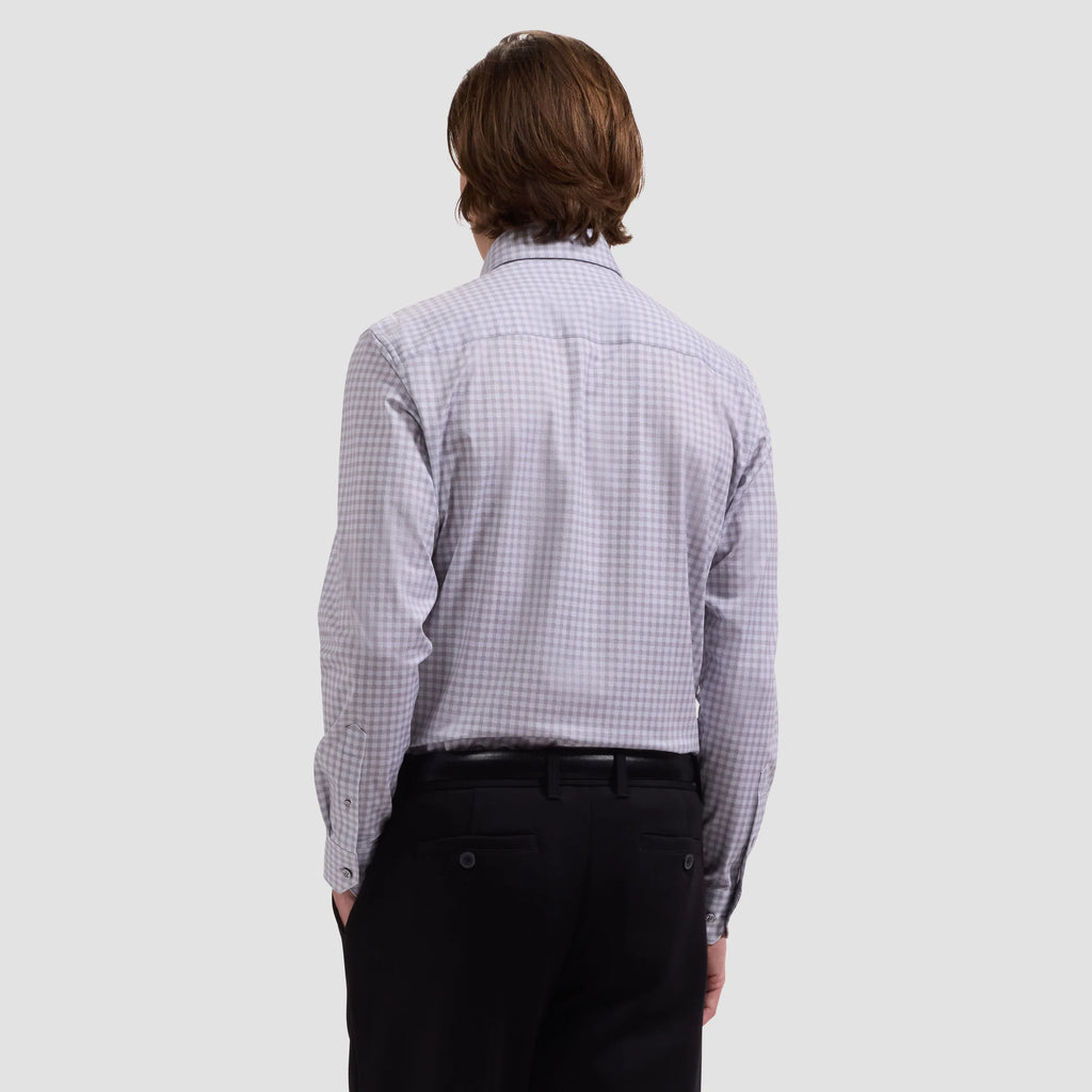 Bugatchi Devon OoohCotton® Gingham Check Shirt