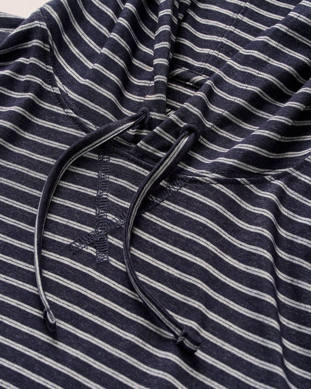 Johnnie-O Wycliff Striped Long-Sleeve T-Shirt Hoodie