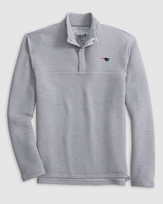 Johnnie-O New England Patriots Benjy Snap 1/4 Zip Pullover