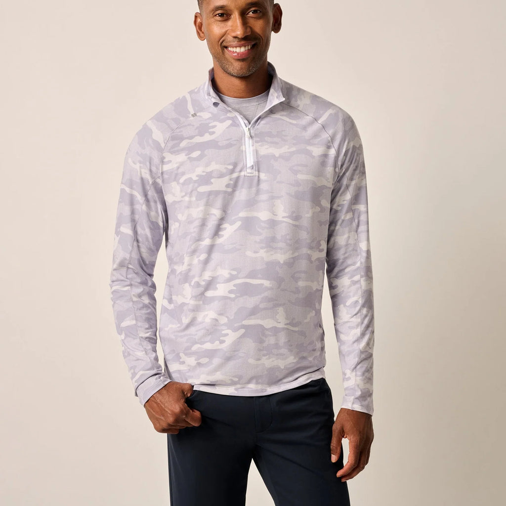 Johnnie-O Patton Performance Camo 1/4 Zip Pullover