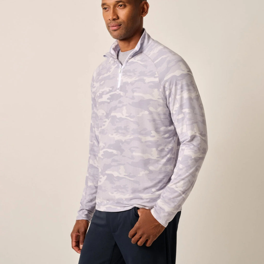 Johnnie-O Patton Performance Camo 1/4 Zip Pullover