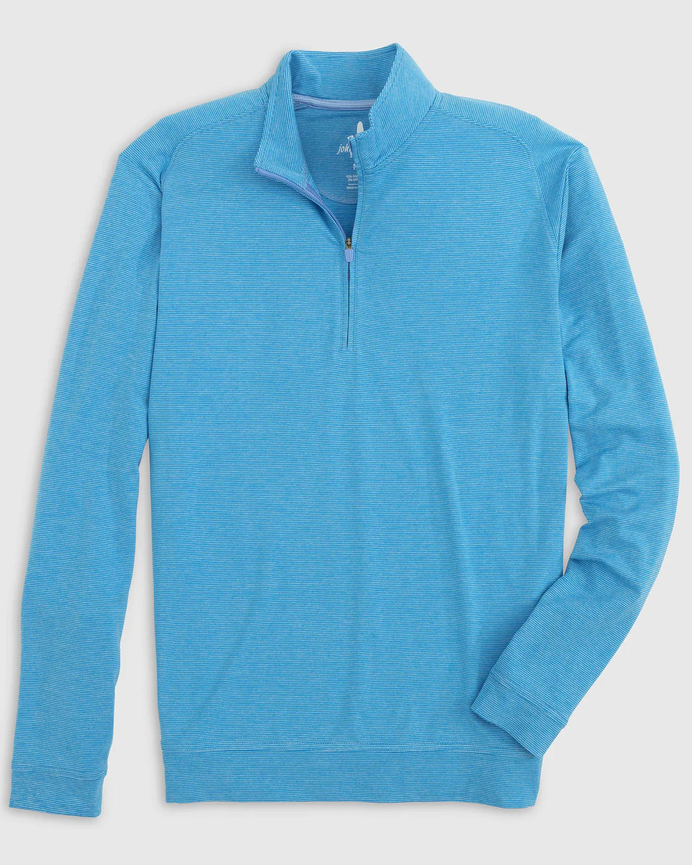 Johnny-O Mens Dusty Caesars 1/4 Snap Button Pullover fashion Sz Small Blue NWT