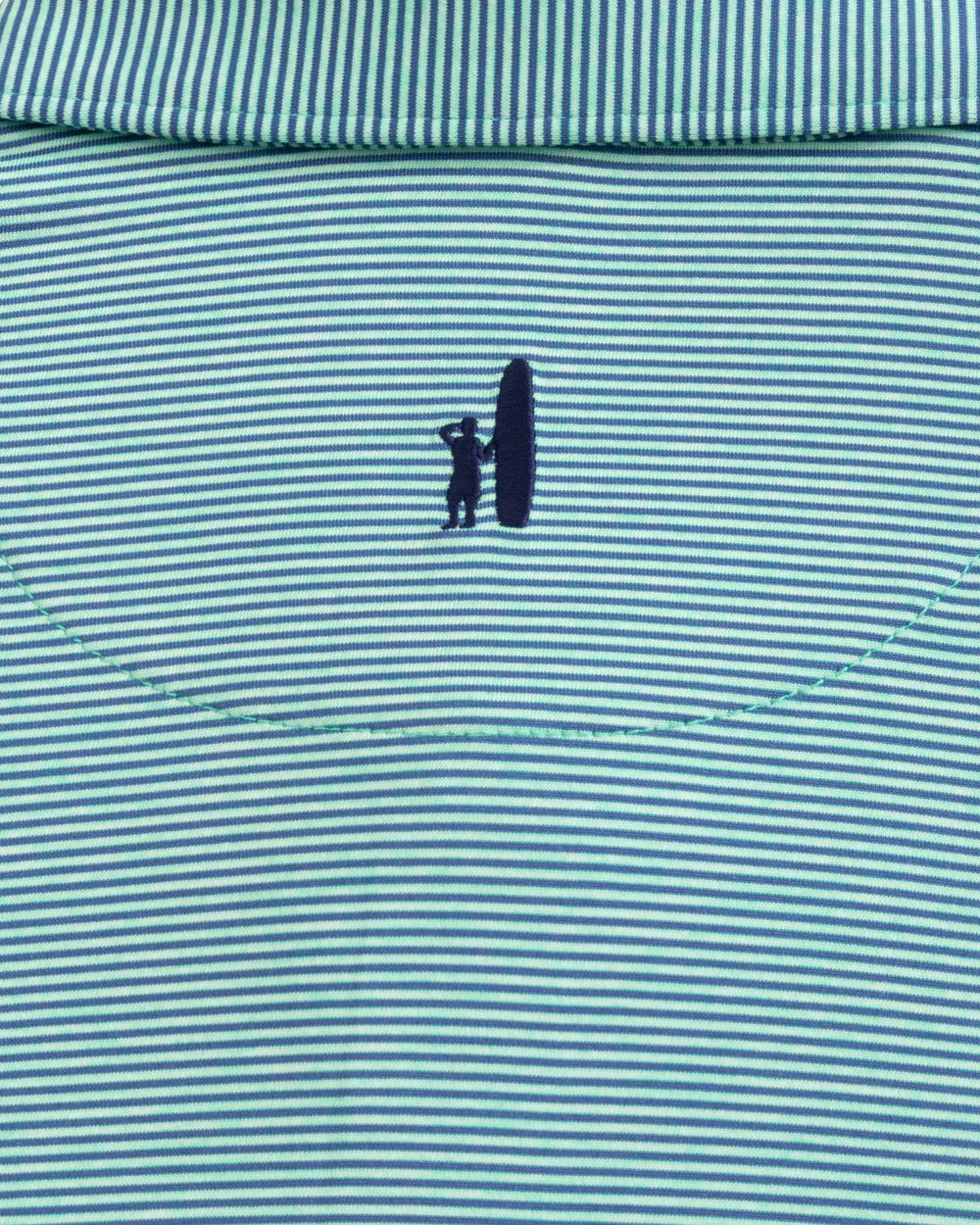 Johnnie-O Lyndonn Striped Jersey Performance Polo