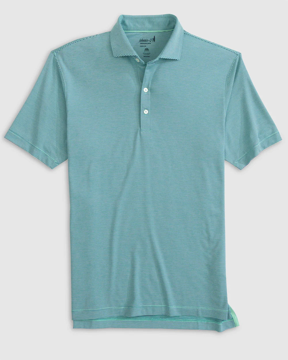 Johnnie-O Lyndonn Striped Jersey Performance Polo