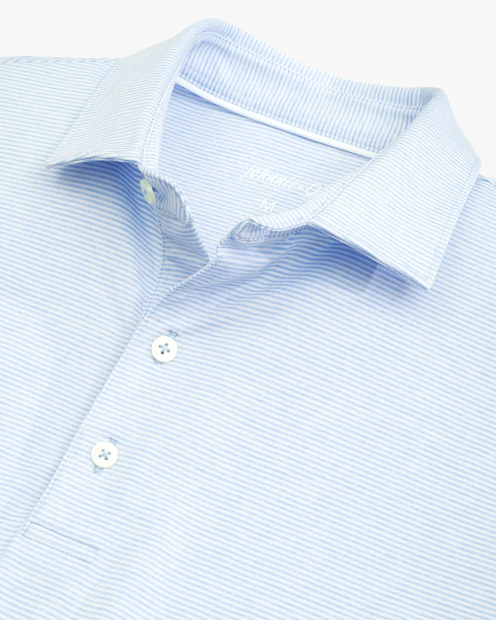 Johnnie-O Lyndonn Striped Jersey Performance Polo