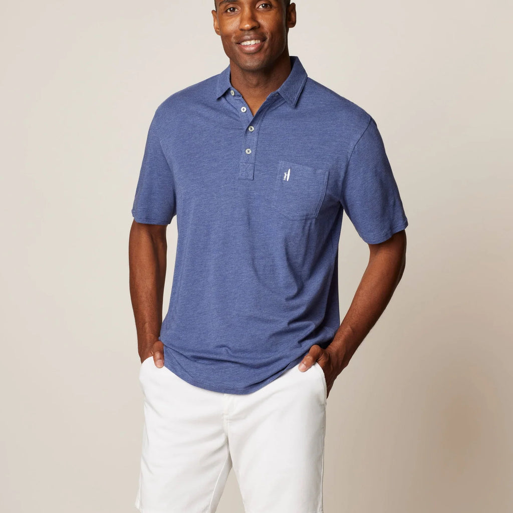 Johnnie-O Original 4-Button Polo - Heathered 2.0