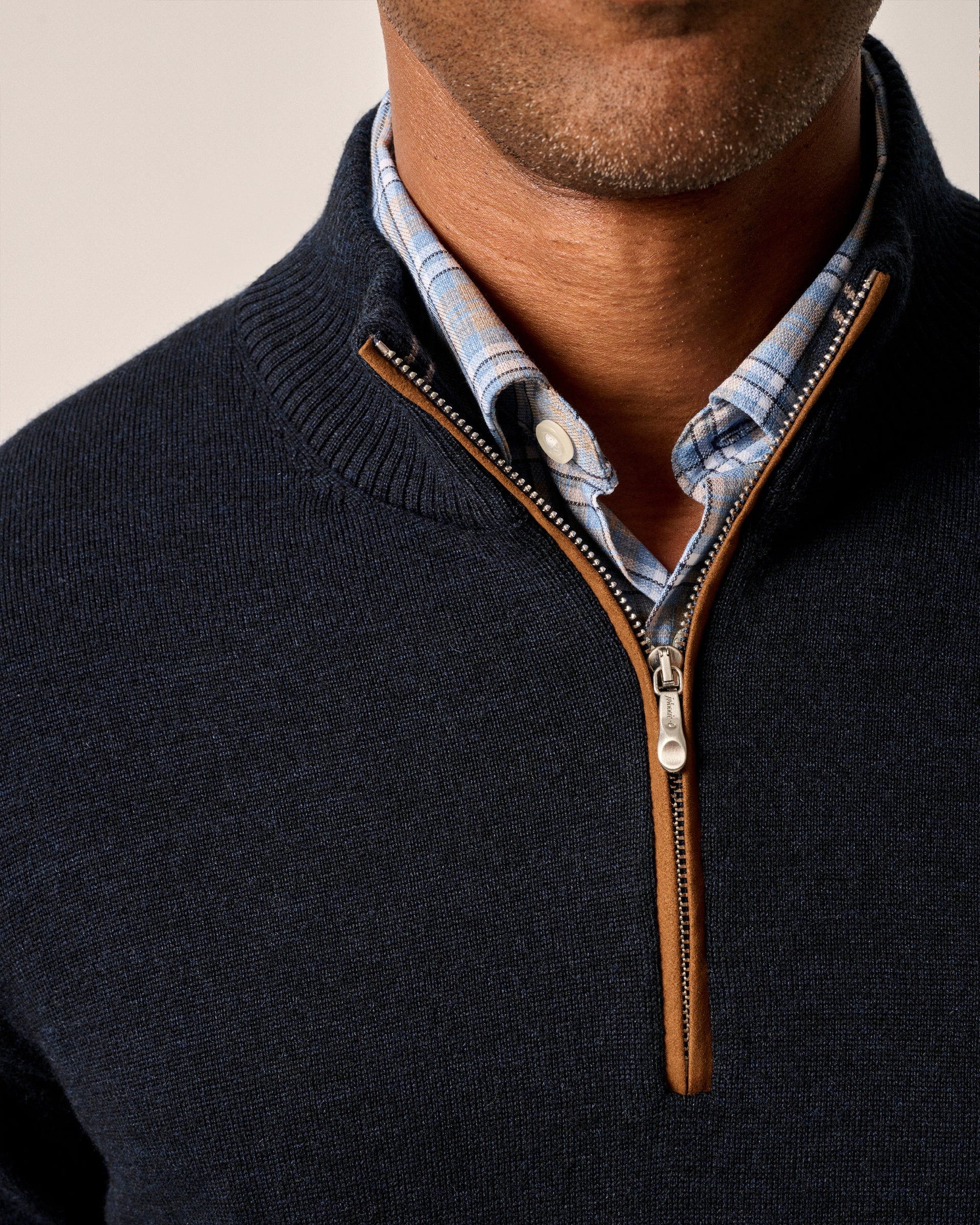 Johnnie-O Raynor Merino 1/4 Zip Sweater