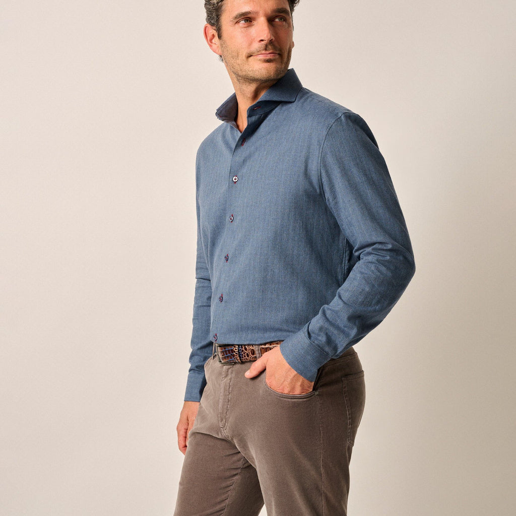 Johnnie-O Top Shelf Button Up Shirt - Crenshaw