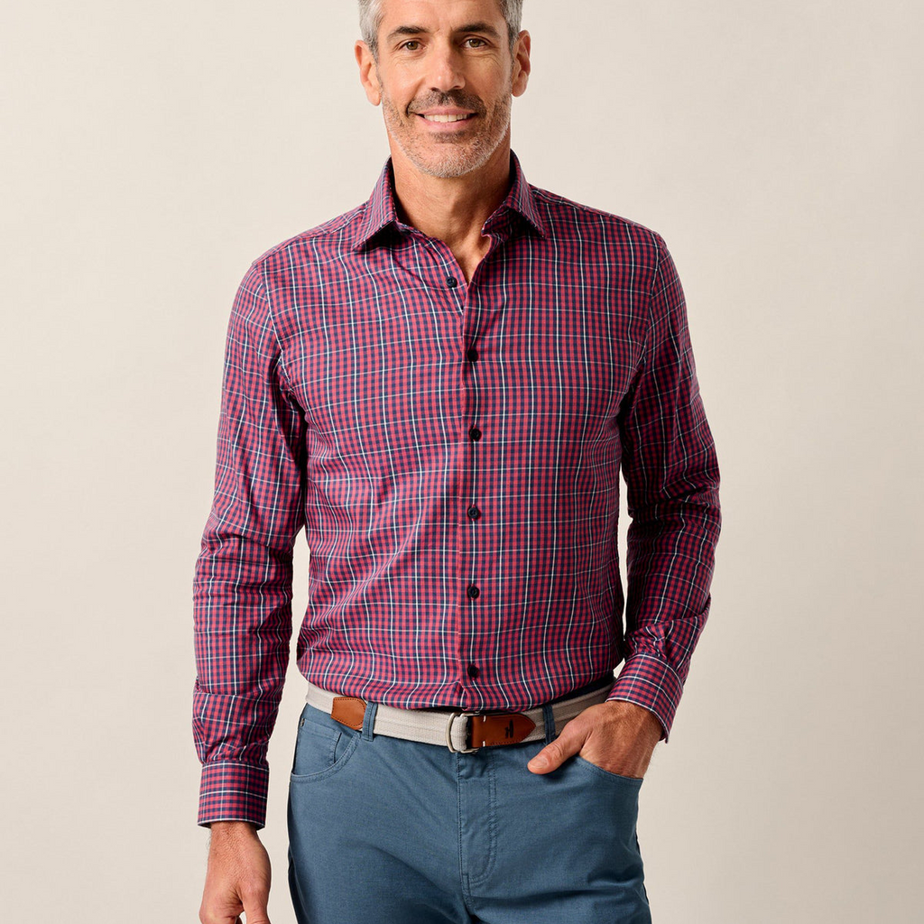 Johnnie-O Natural Performance Button Down Shirt - Kenney