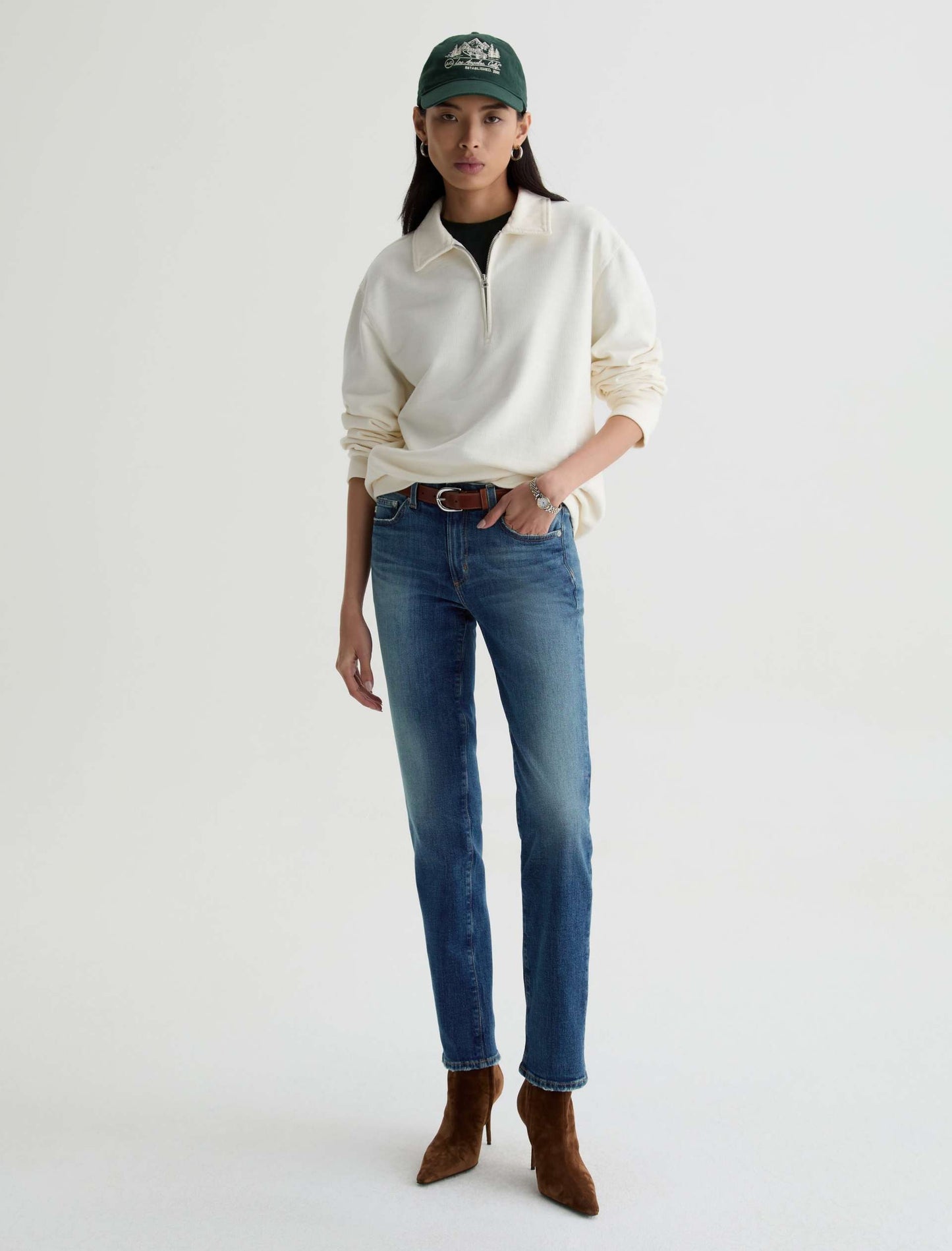 AG Jeans Sandra Low Rise Straight