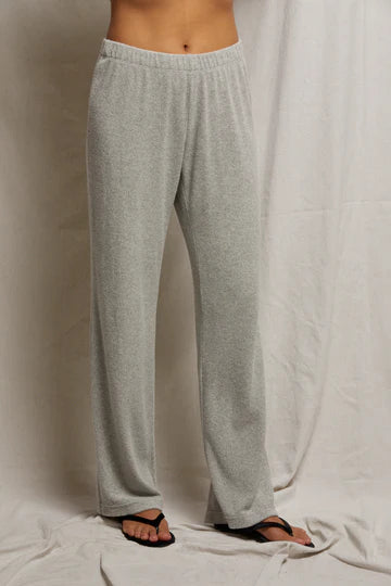 Perfect White Tee Katie Loop Terry Straight Leg Pants