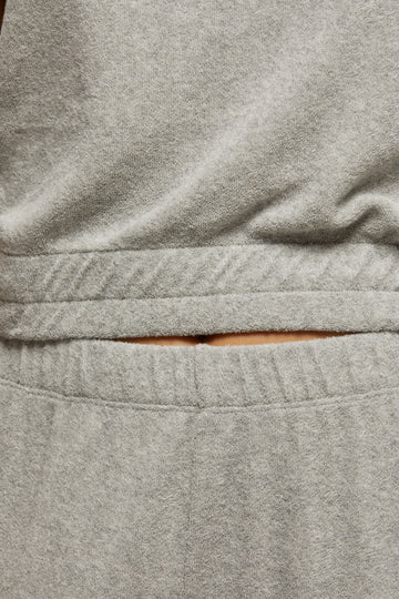 Perfect White Tee Katie Loop Terry Straight Leg Pants