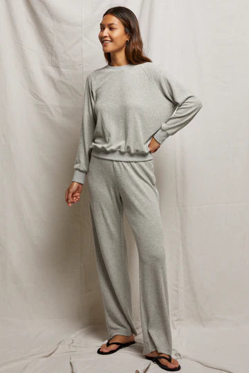 Perfect White Tee Saylor Reverse Loop Terry Sweatshirt