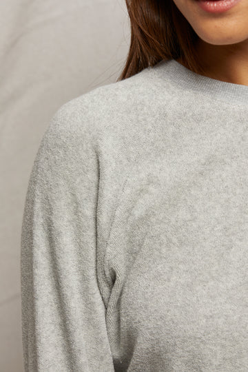 Perfect White Tee Saylor Reverse Loop Terry Sweatshirt