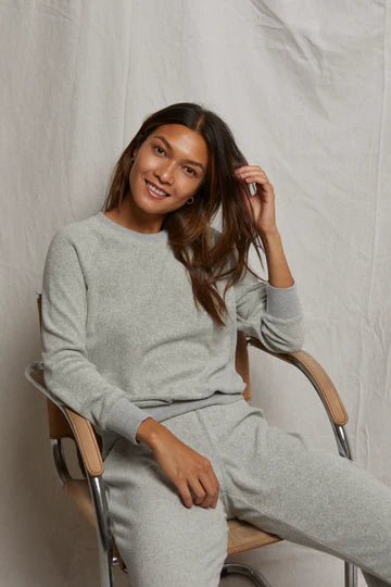 Perfect White Tee Saylor Reverse Loop Terry Sweatshirt