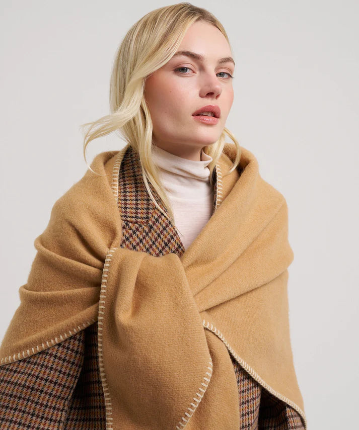 Echo Oversized Triangle Wrap