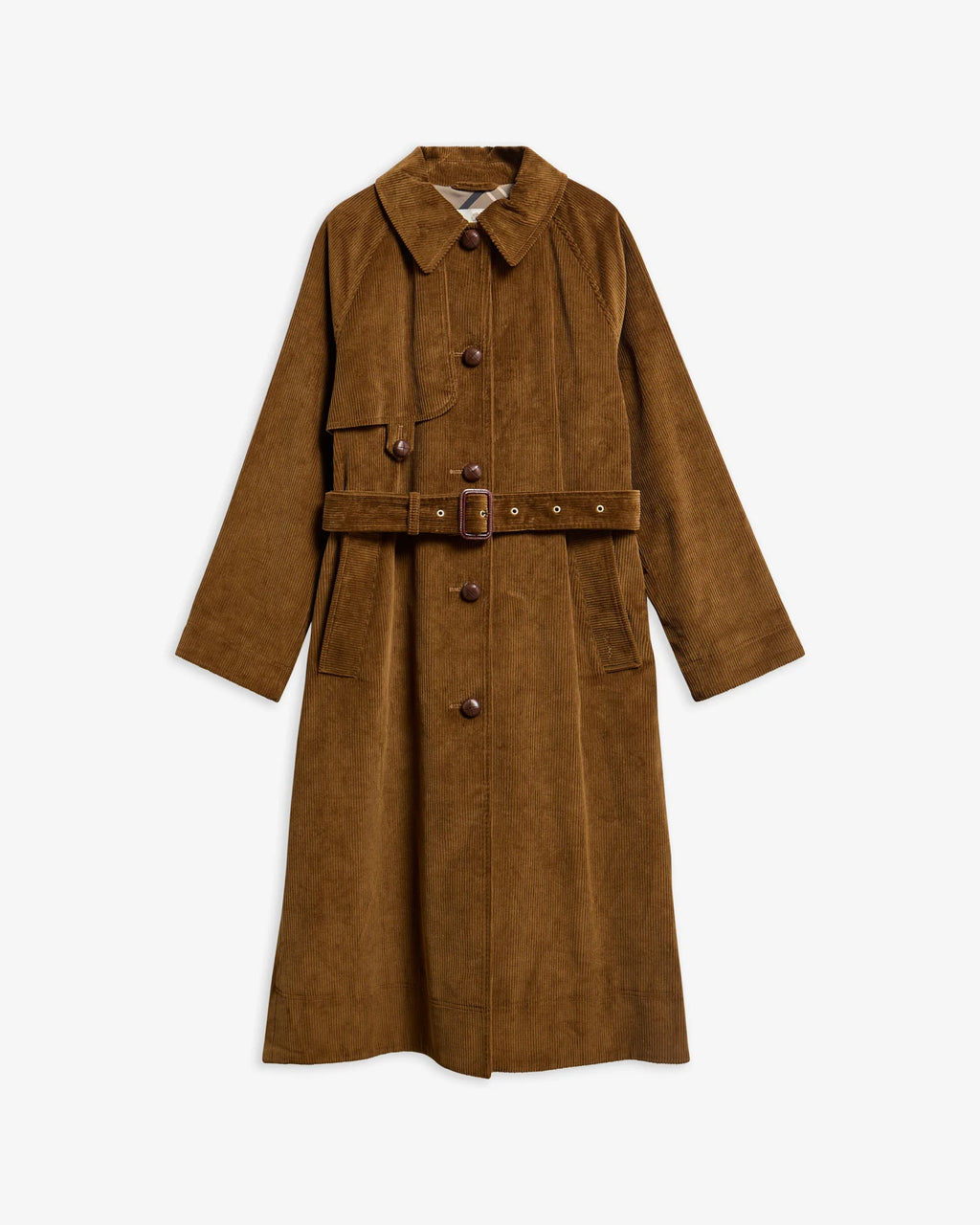 Barbour Antonella Cord Trench Coat