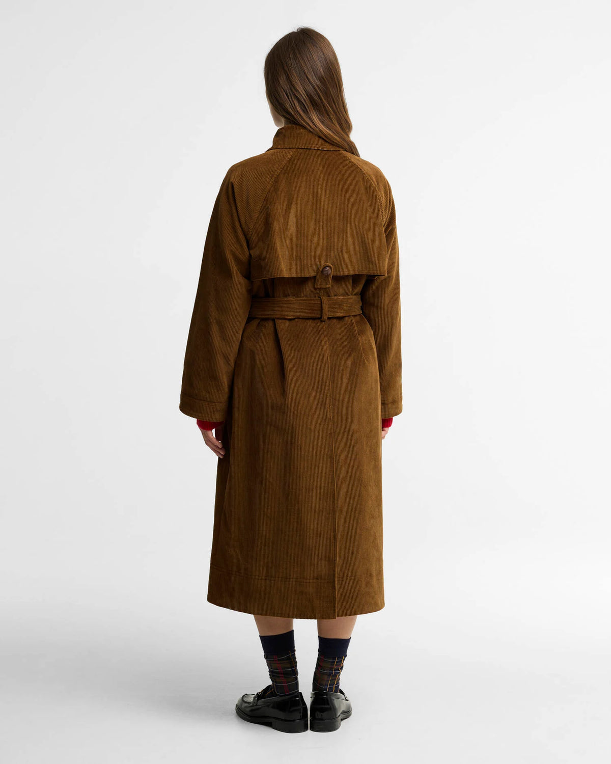Barbour Antonella Cord Trench Coat