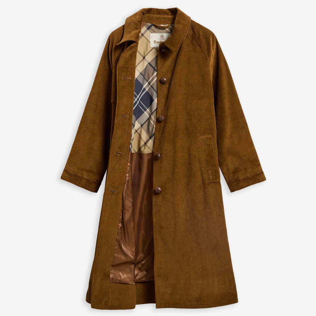 Barbour Antonella Cord Trench Coat
