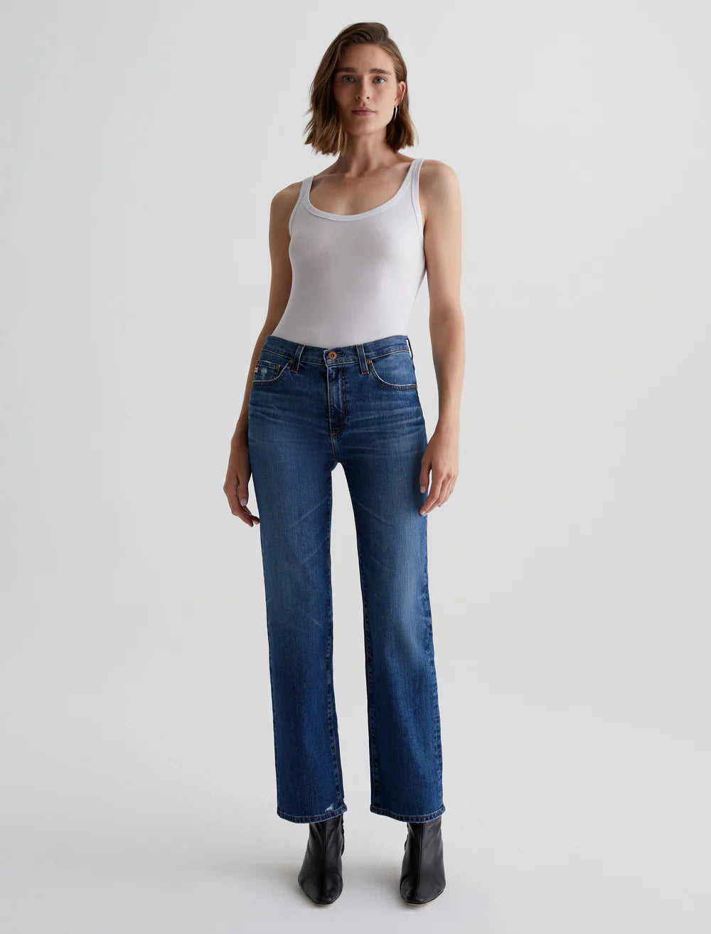 AG Brinley AG-ed™ Mid-Rise Straight Denim