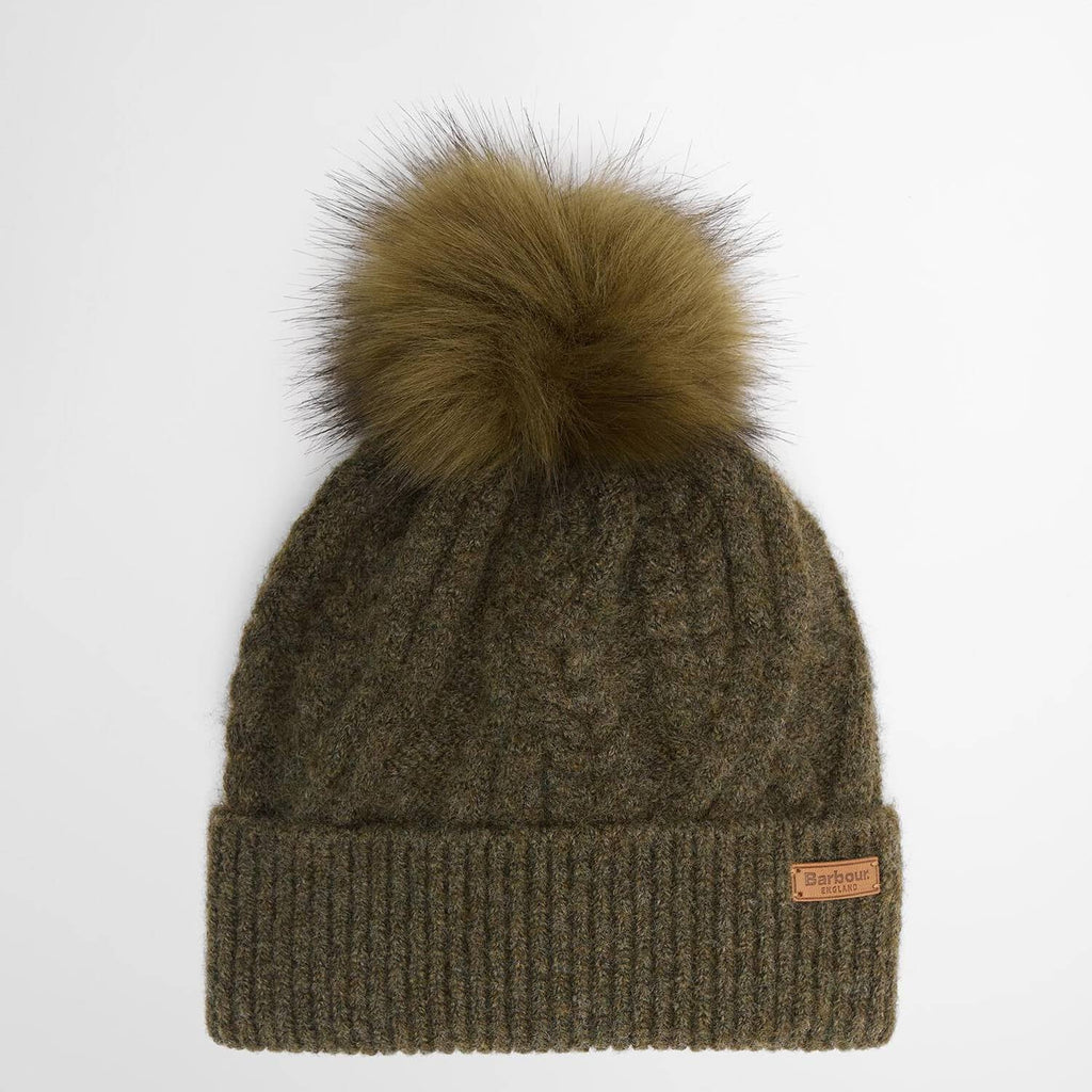 Barbour Elsdon Cable-Knit Beanie