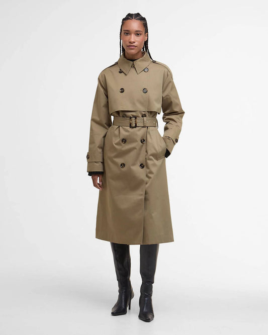Barbour Aoife Showerproof Trench Coat