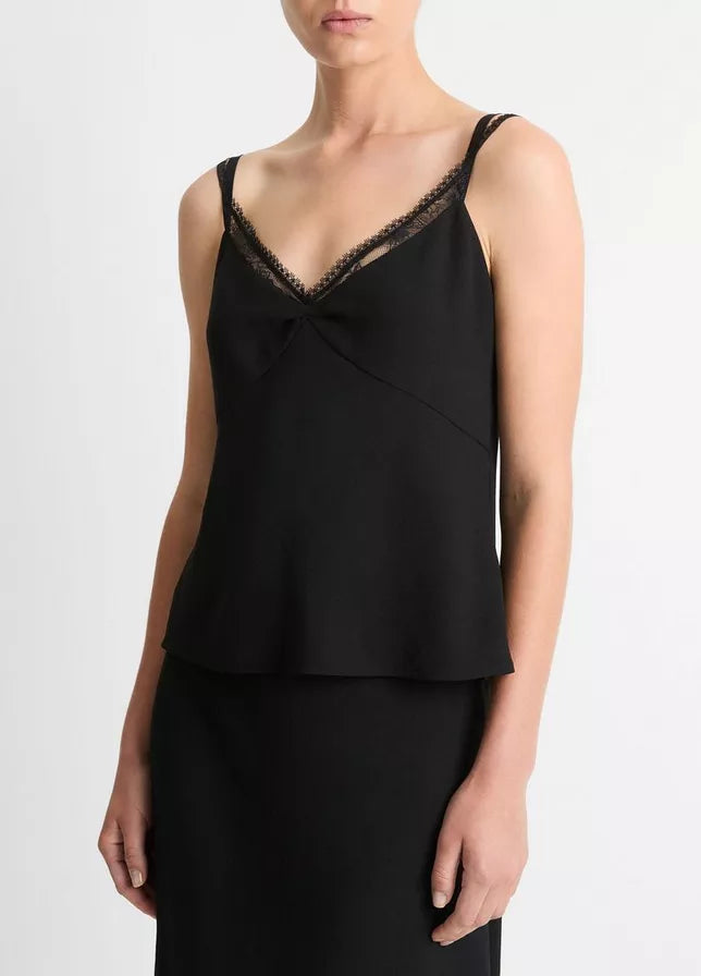 Vince Lace-Trim Camisole