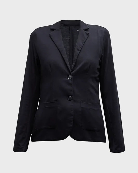 Majestic Filatures Soft Touch Two Button Blazer
