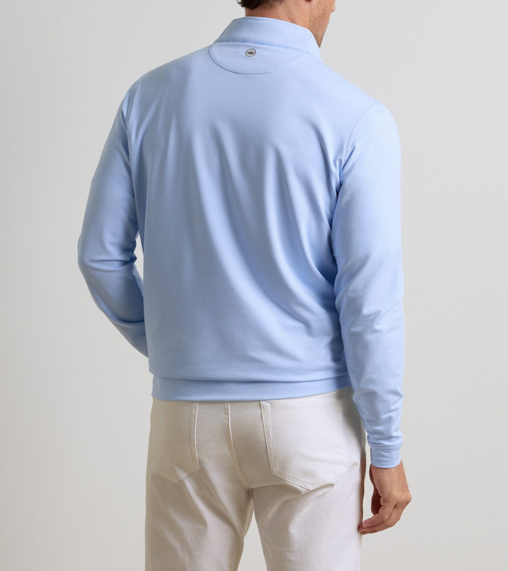 Peter Millar Perth Sugar Stripe Performance Quarter-Zip