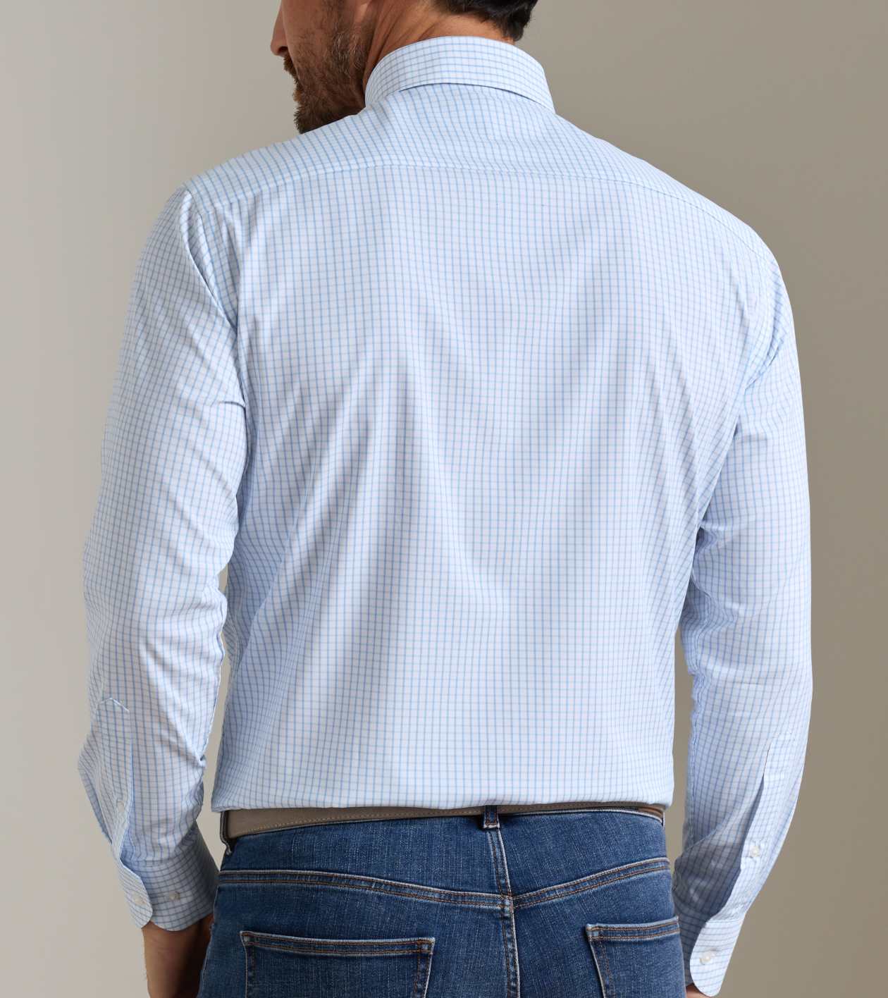Peter Millar Hanford Performance Twill Sport Shirt