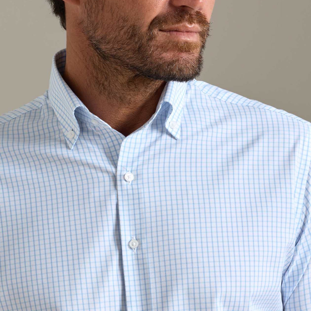 Peter Millar Hanford Performance Twill Sport Shirt