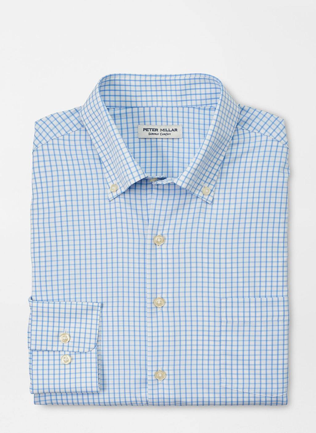 Peter Millar Hanford Performance Twill Sport Shirt