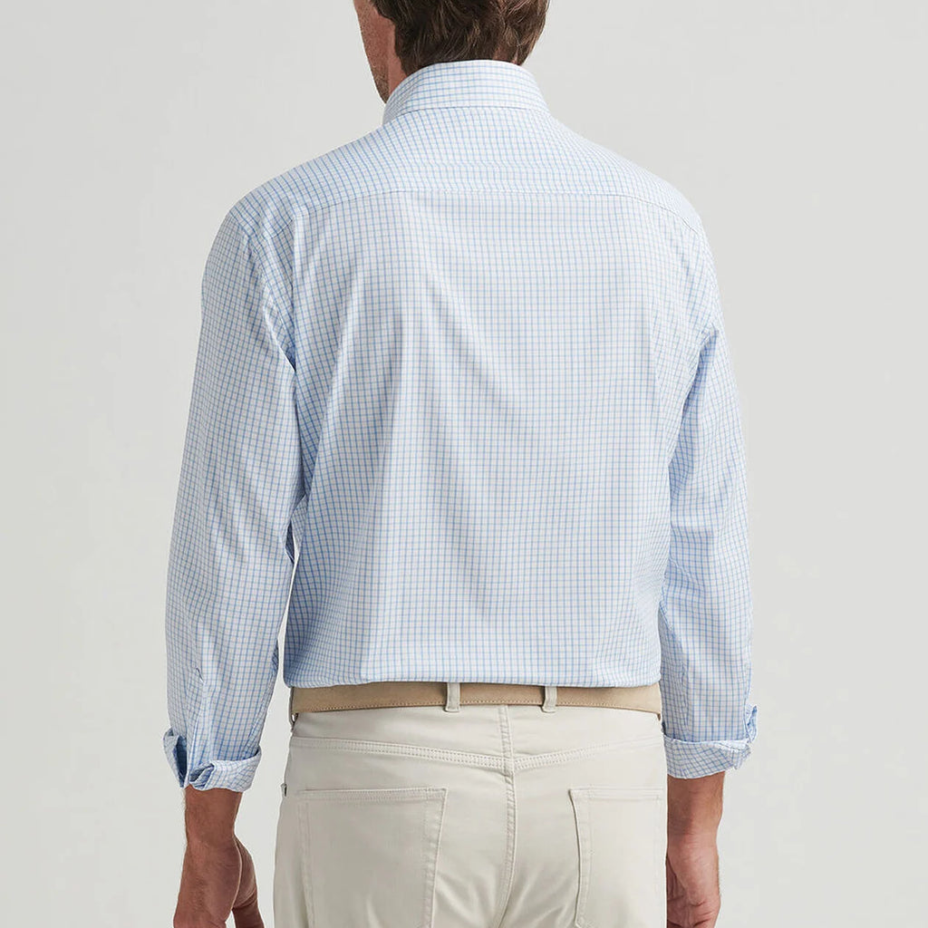 Peter Millar Hanford Performance Twill Sport Shirt