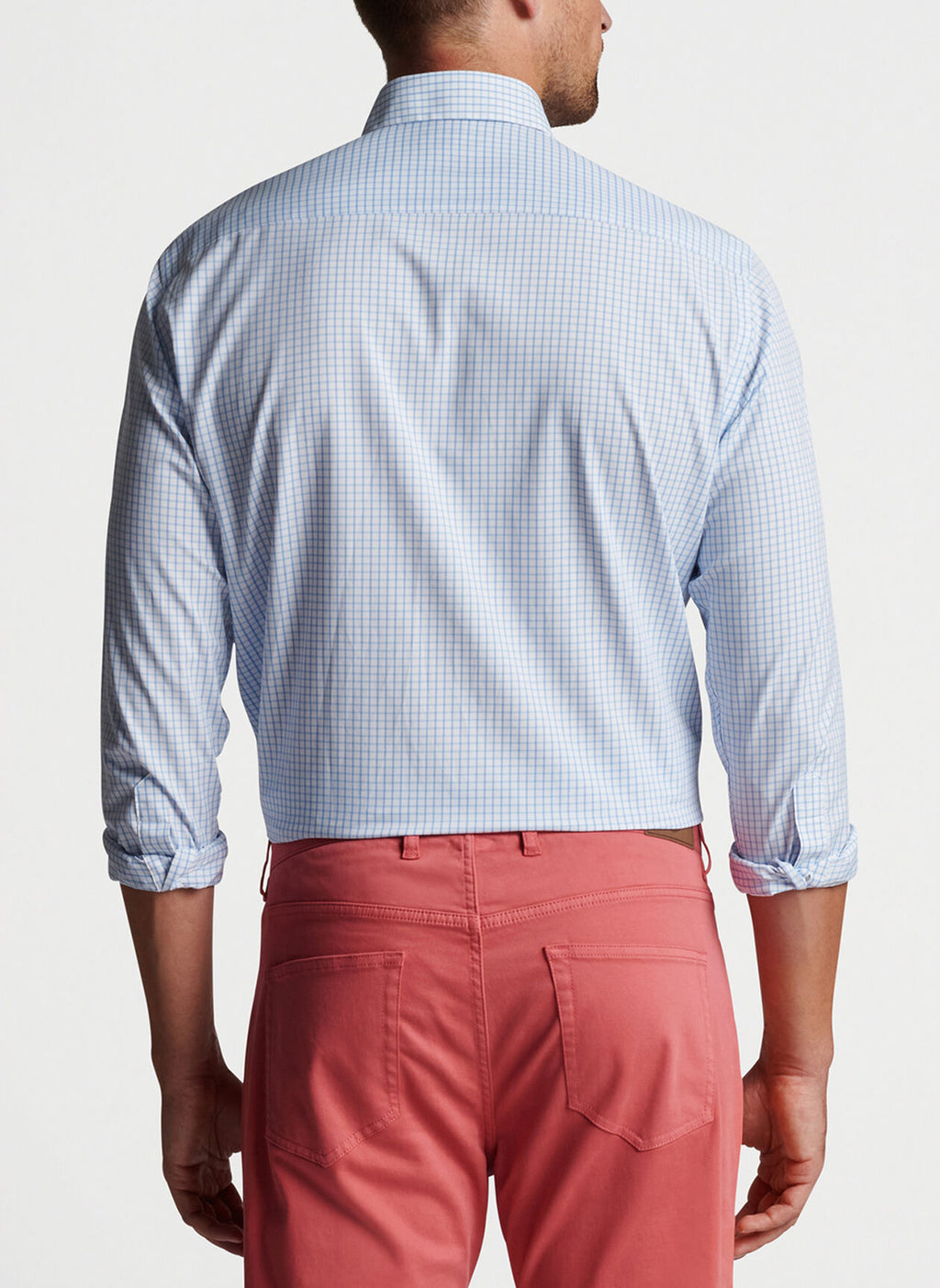 Peter Millar Hanford Performance Twill Sport Shirt