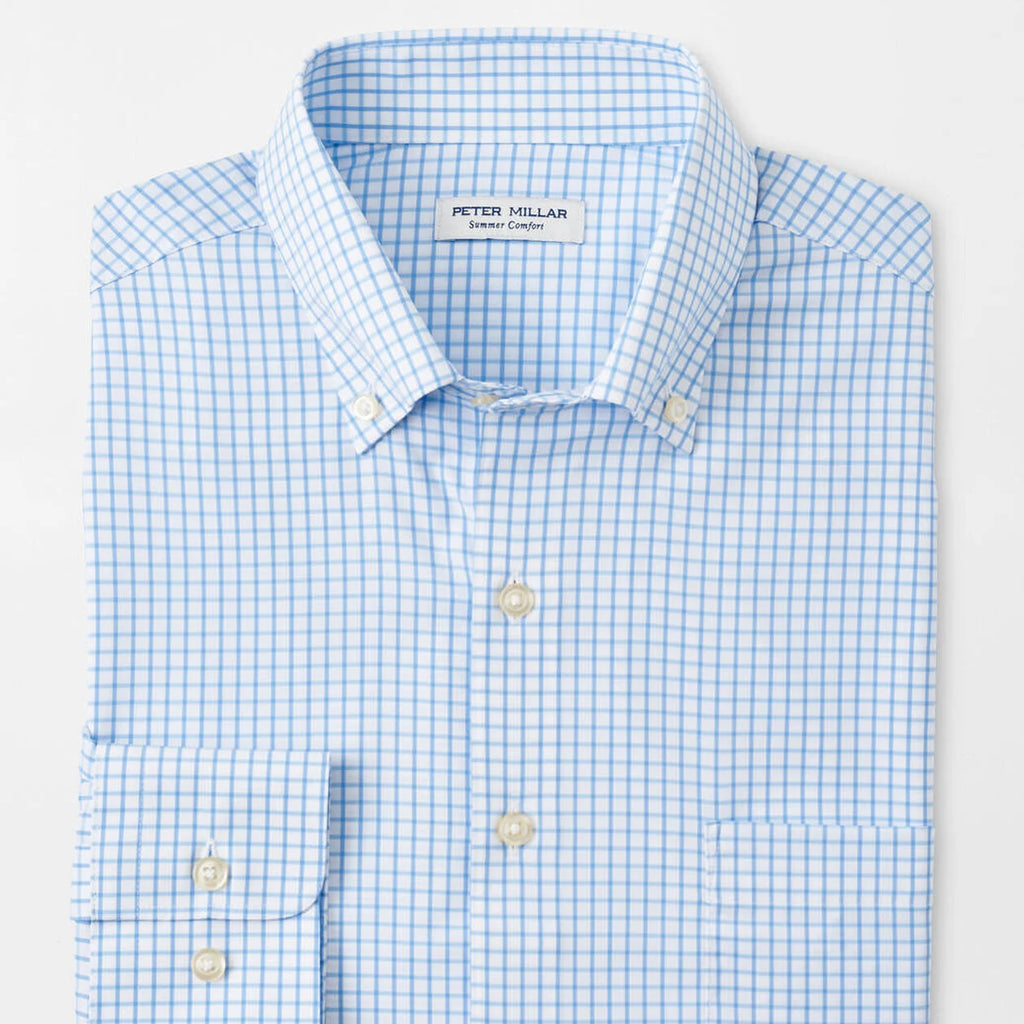 Peter Millar Hanford Performance Twill Sport Shirt