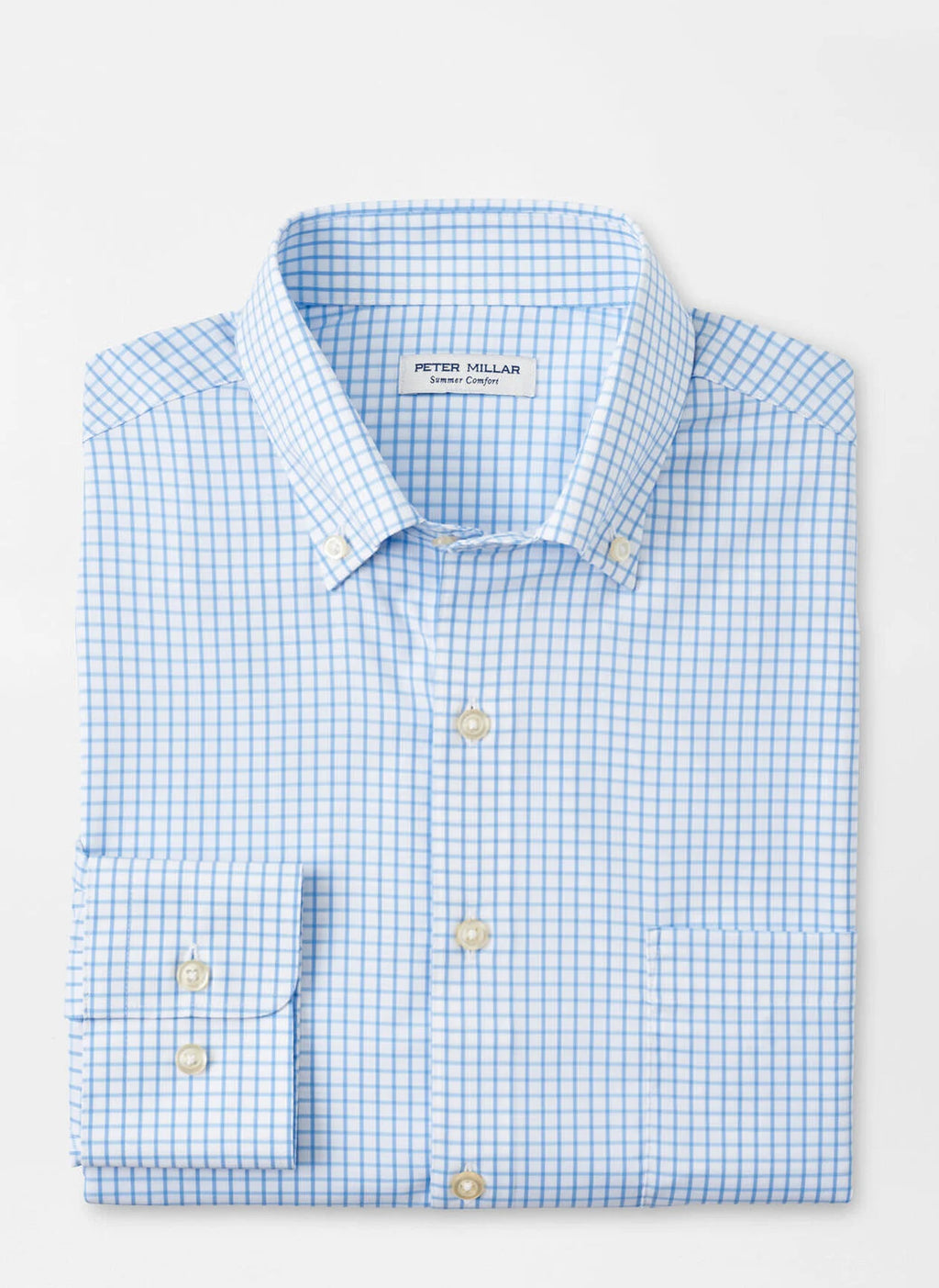 Peter Millar Hanford Performance Twill Sport Shirt
