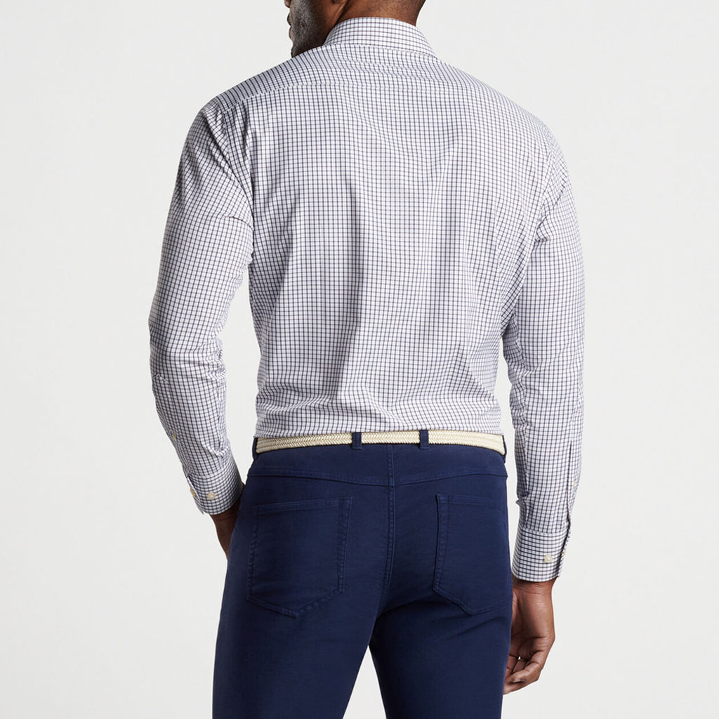 Peter Millar Hanford Performance Twill Sport Shirt