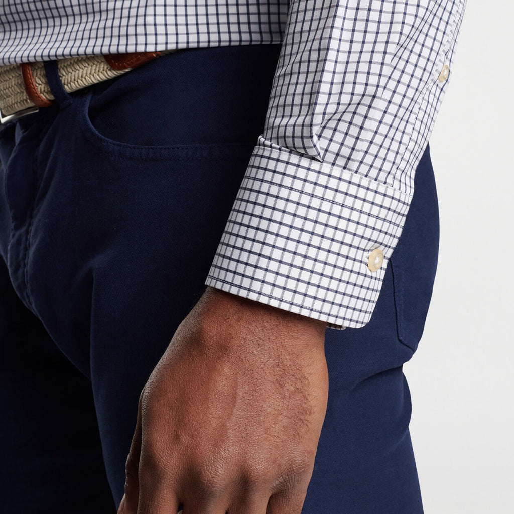 Peter Millar Hanford Performance Twill Sport Shirt