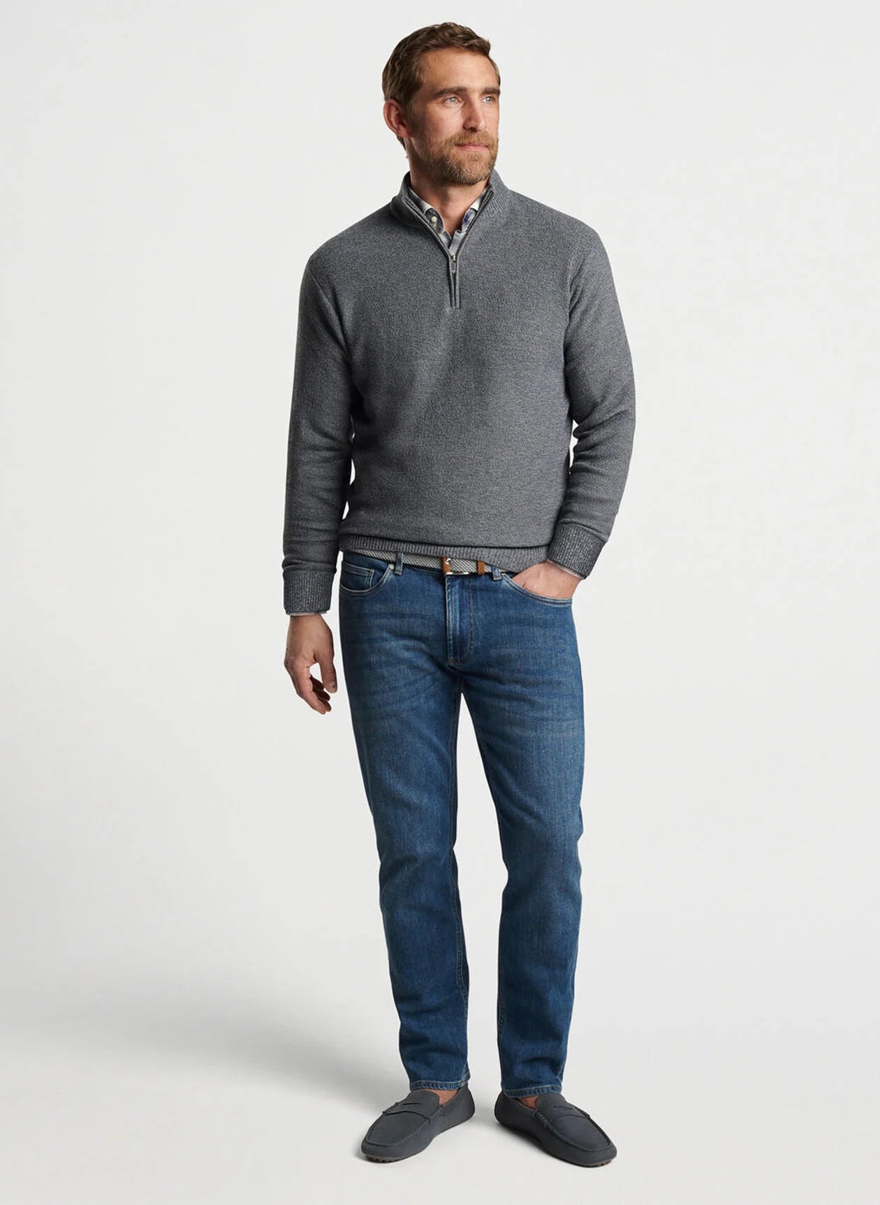 Peter Millar Nevis Twisted Quarter-Zip