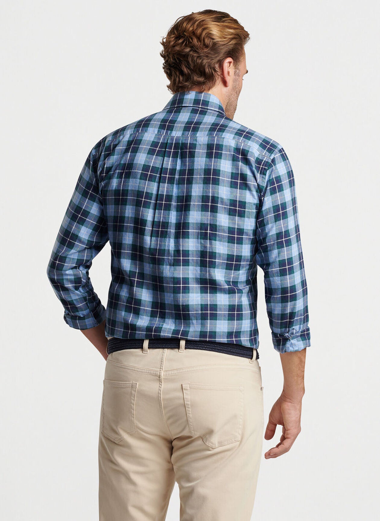 Peter Millar Langley Summer Soft Cotton Sport Shirt