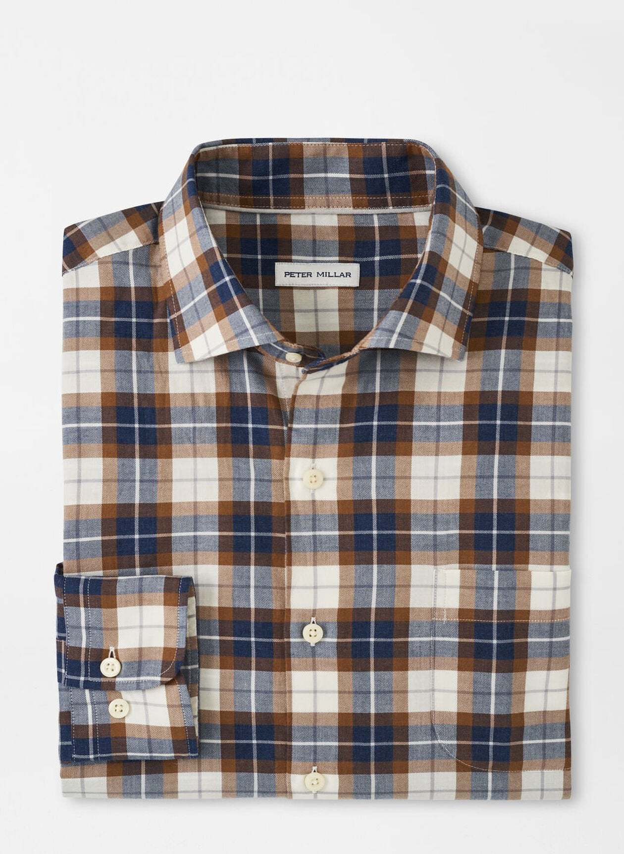 Peter Millar Langley Summer Soft Cotton Sport Shirt
