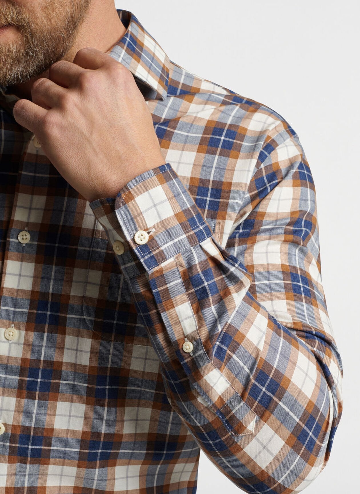 Peter Millar Langley Summer Soft Cotton Sport Shirt