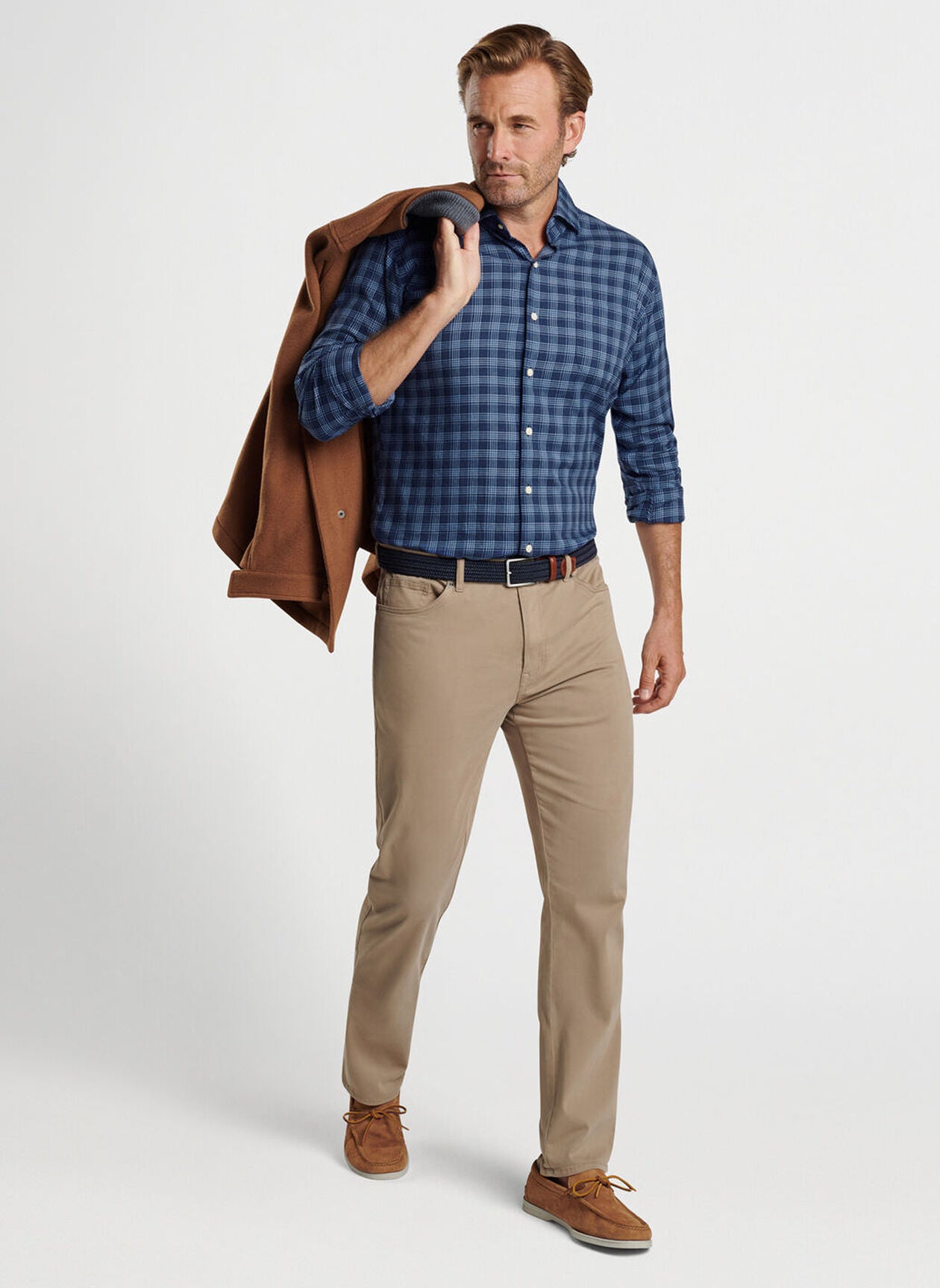 Peter Millar Thompson Summer Soft Cotton Sport Shirt