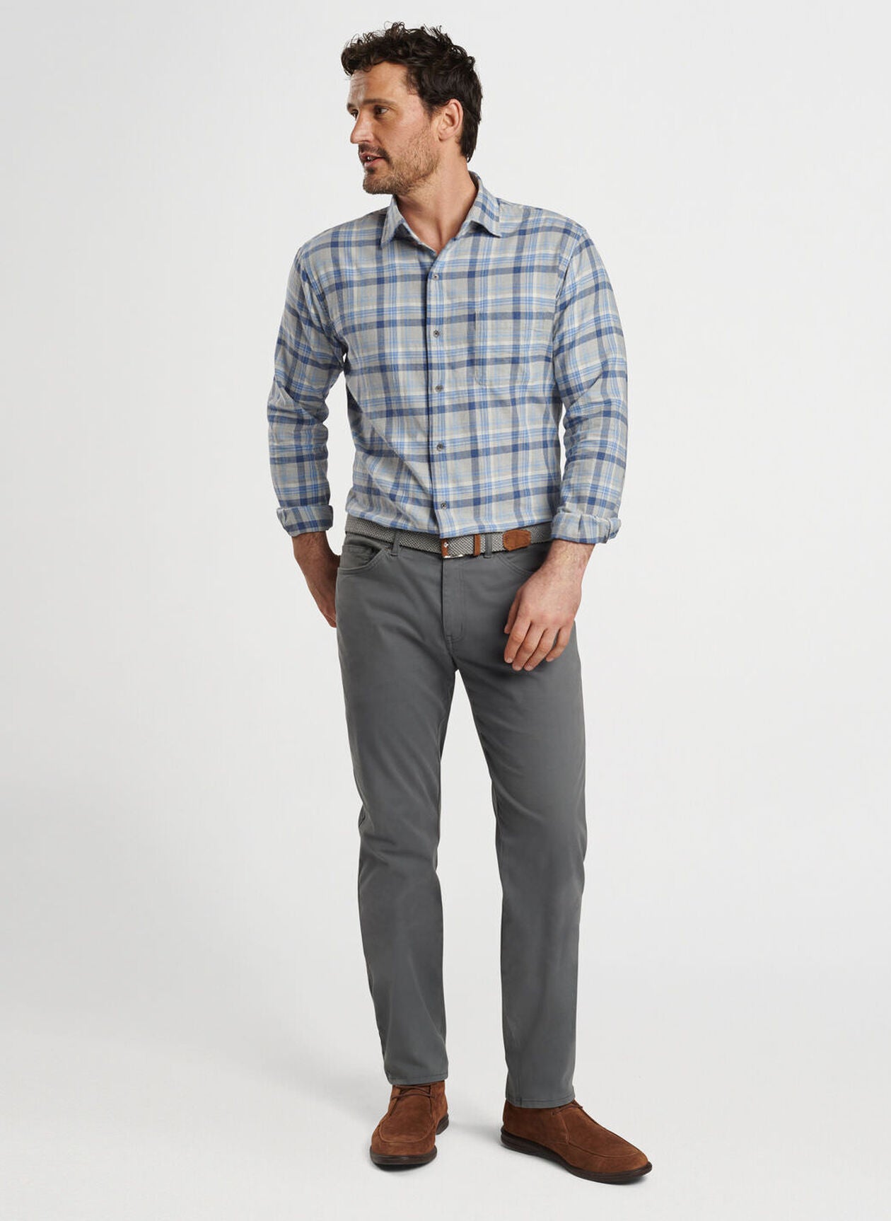 Peter Millar Sherbrooke Cotton Sport Shirt