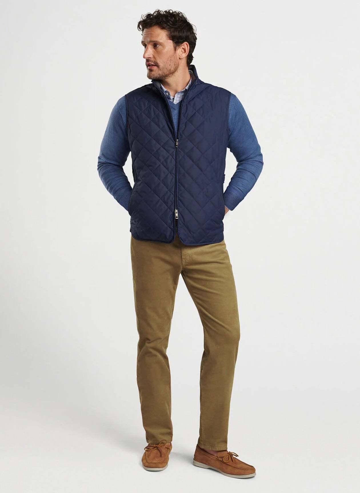 Peter Millar Essex Quilted Travel Vest